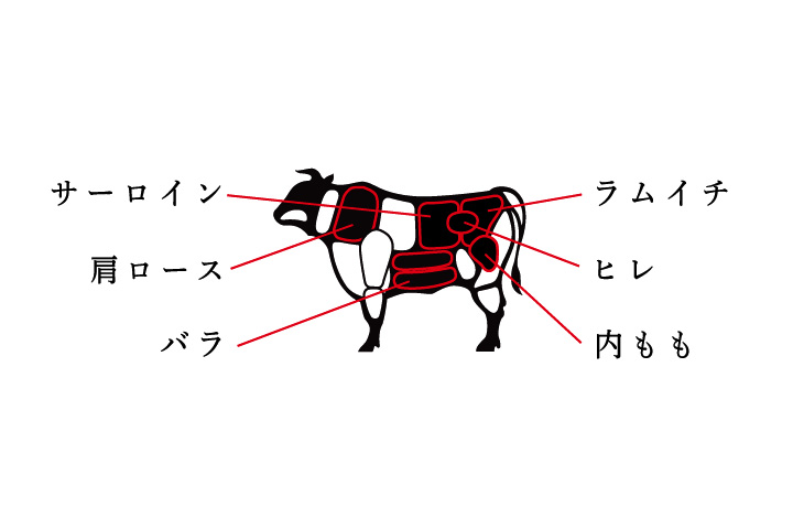 各部位について