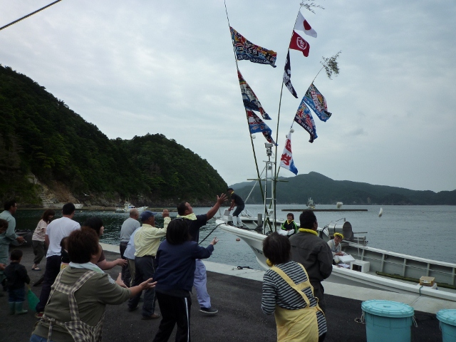 もちまき風景