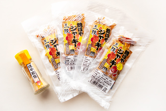 焼きほやジャーキーとほや岩塩セット