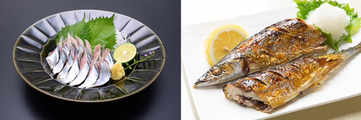 秋刀魚料理